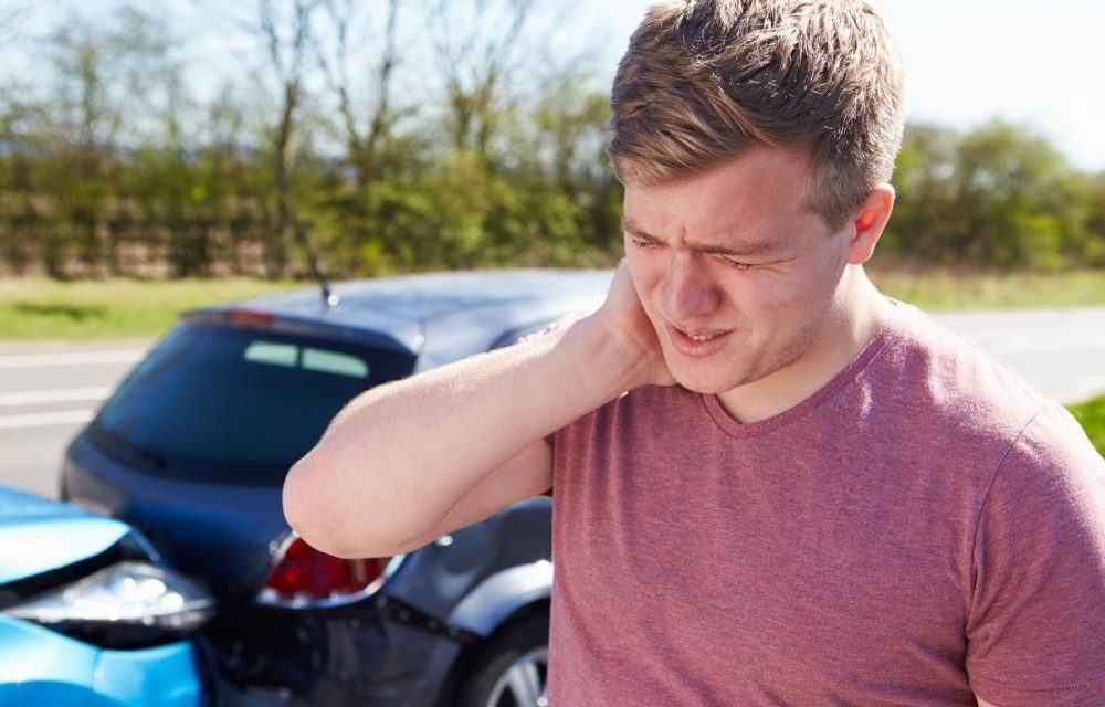 How does whiplash occur?
